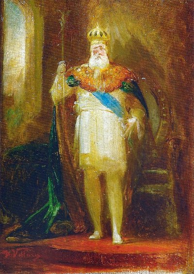 Pedro II of Brazil by Decio Villares
